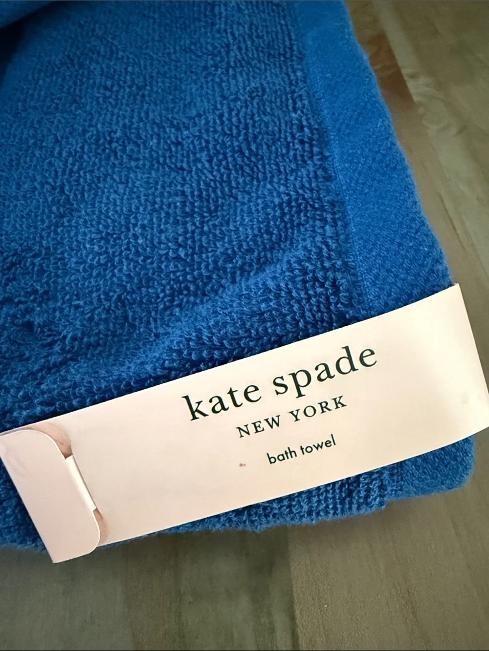 kate spade Royal Blue Bath Towels - Set of 2